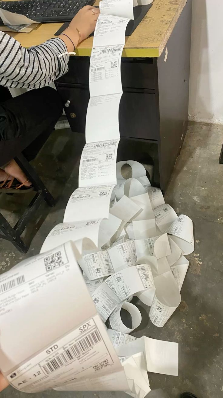 Be Your Future - processamento de pedidos e etiquetas